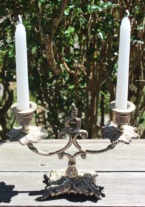 ADTR Small Ornate Candelabra