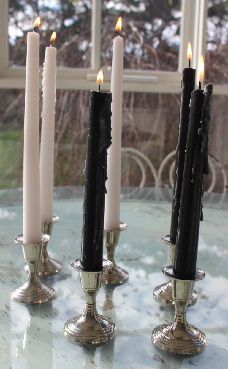 Silver Candlestick Holder A Day to Remember Event Hire