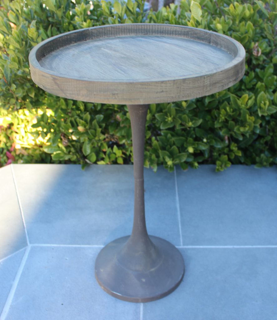 Rustic Wood and Metal Cake  Stand  Large A Day to Remember 