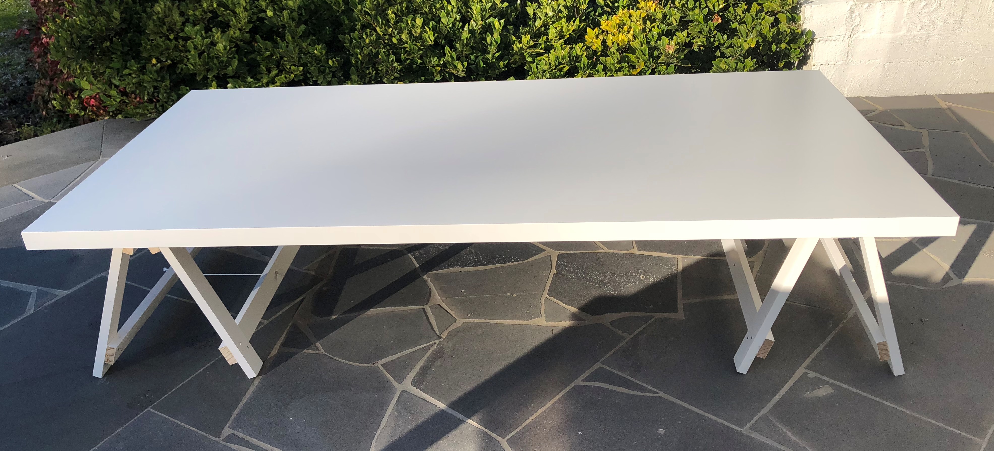 Low Lying Trestle Table A Day to Remember Event Hire