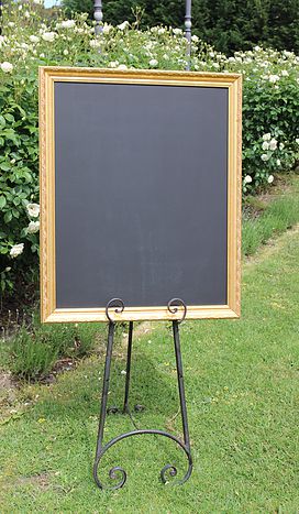 chalkboard, blackboard, easel, signage, vintage, rustic, boho, melbourne, ceremony, wedding hire,event, prop