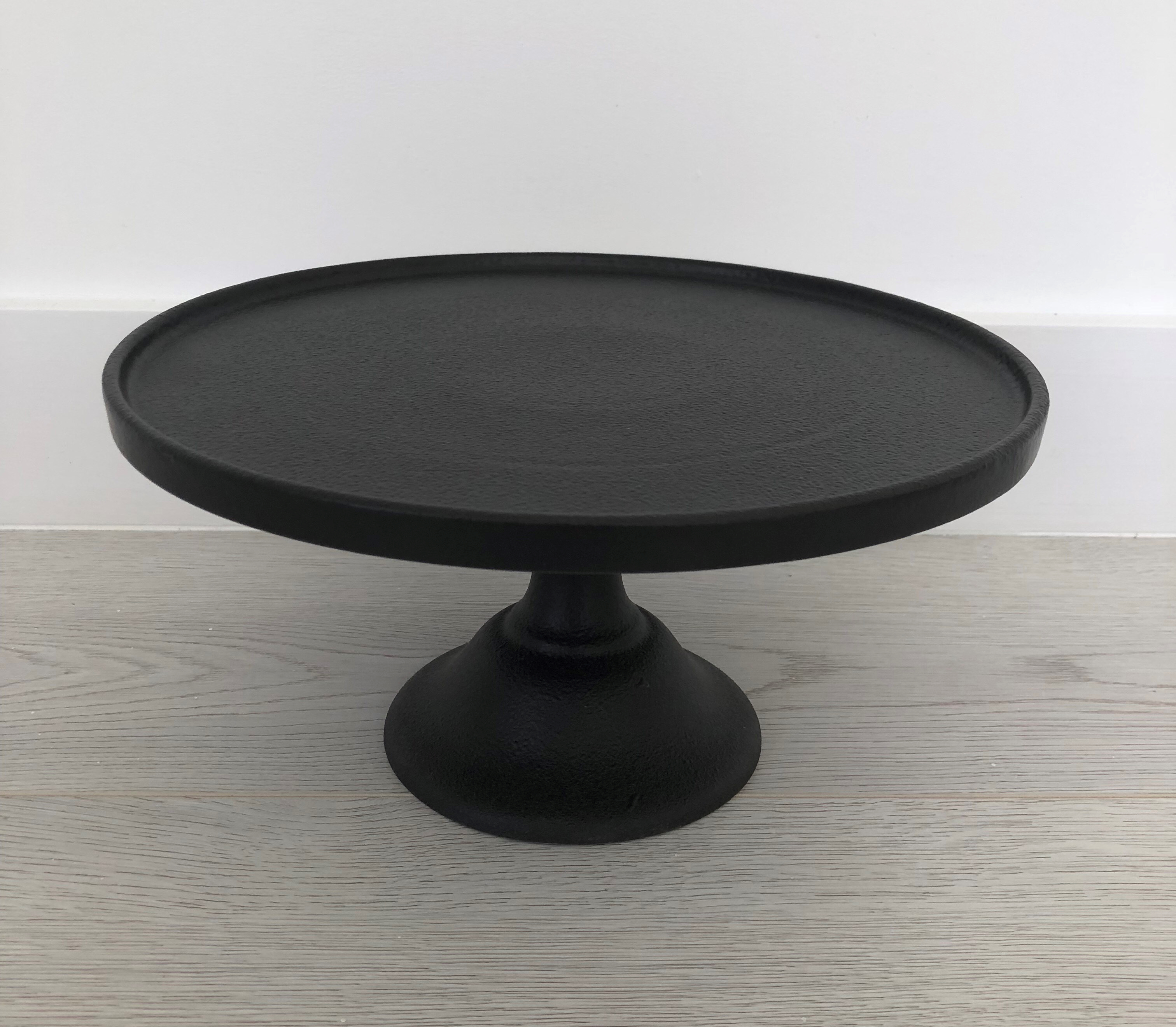 Black Matte Cake Stand - A Day to Remember Event Hire