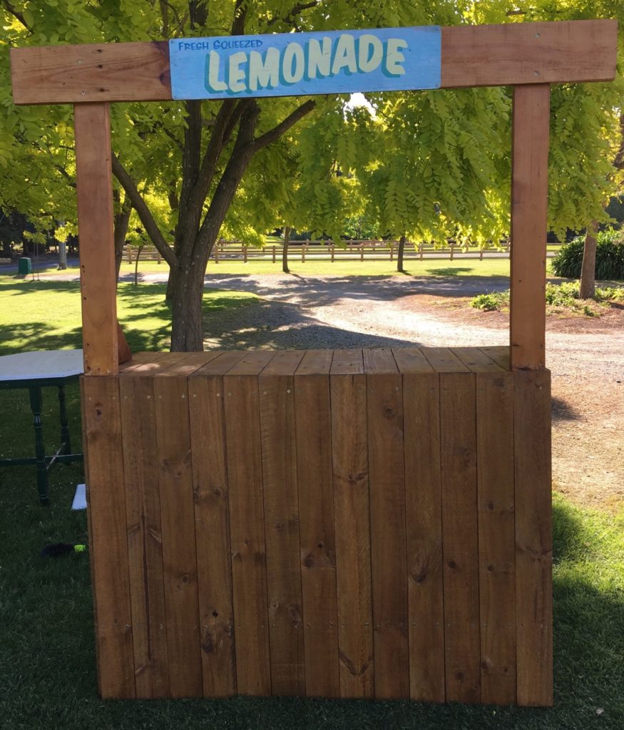 Lemonade Stand A Day to Remember Event Hire