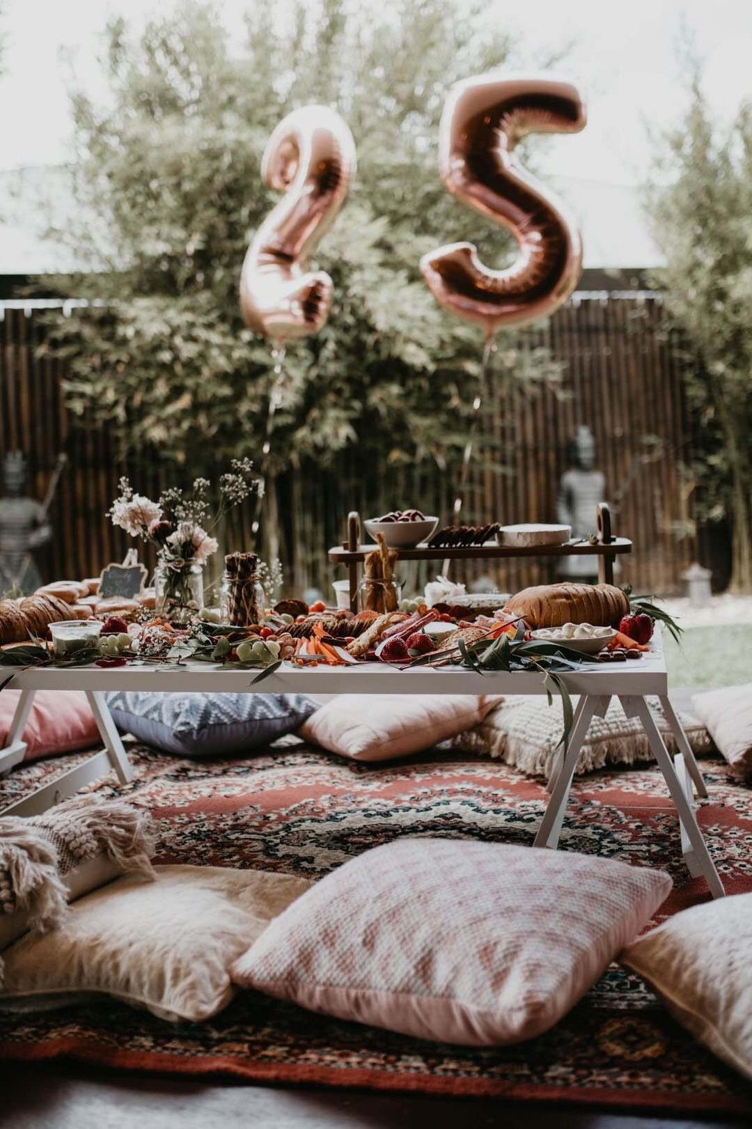 Low Lying White Trestle Table A Day to Remember Event Hire
