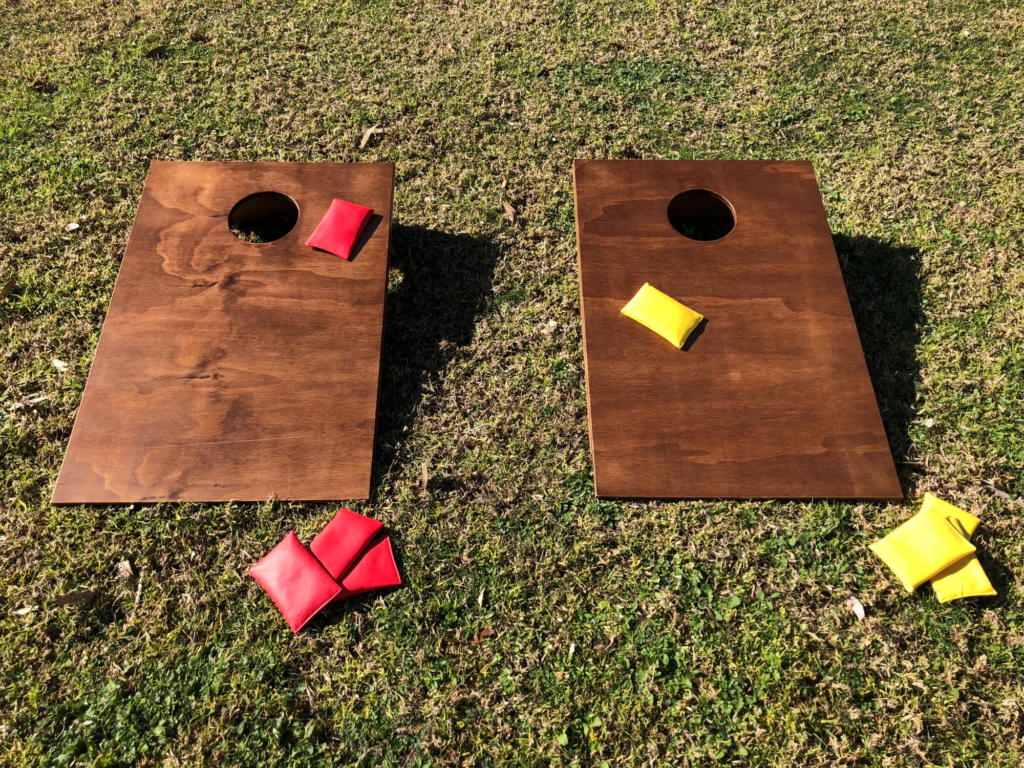 Lawn Games Corn Hole Toss A Day to Remember Event Hire