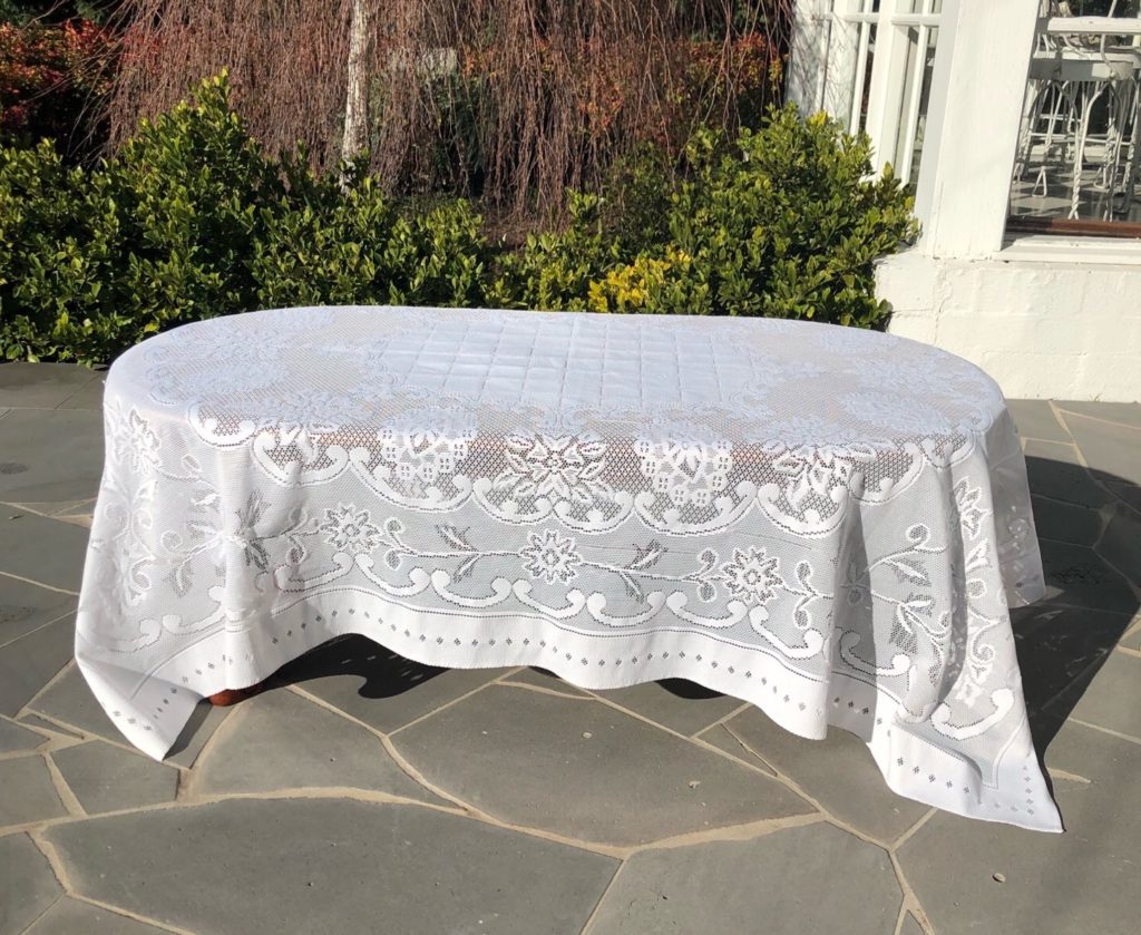 Tablecloth Tablecloth Lace Off White A Day to Remember Event Hire
