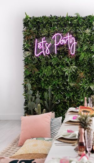 Tropical Foilage Backdrop