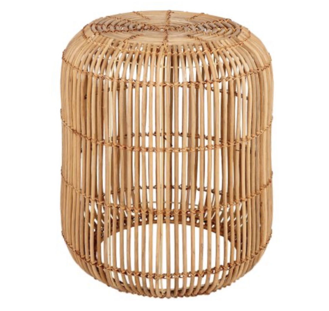 Boho Wicker Side Table A Day to Remember Event Hire