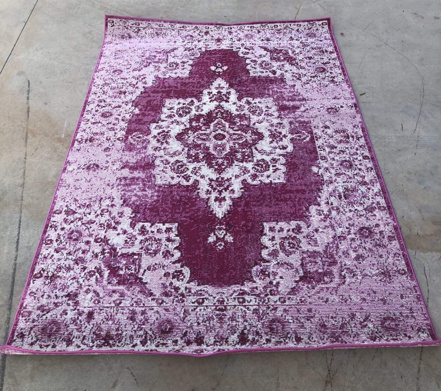 Rugs Bright Pink Boho Rug A Day to Remember Event Hire