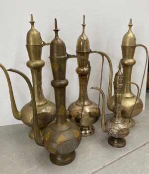 Assorted Brass Candlestick Holders - A Day to Remember Event Hire