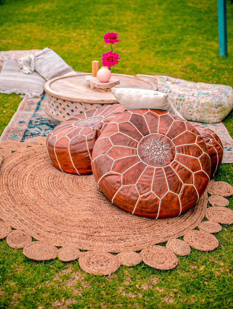 Moroccan Ottoman Tan A Day to Remember Event Hire
