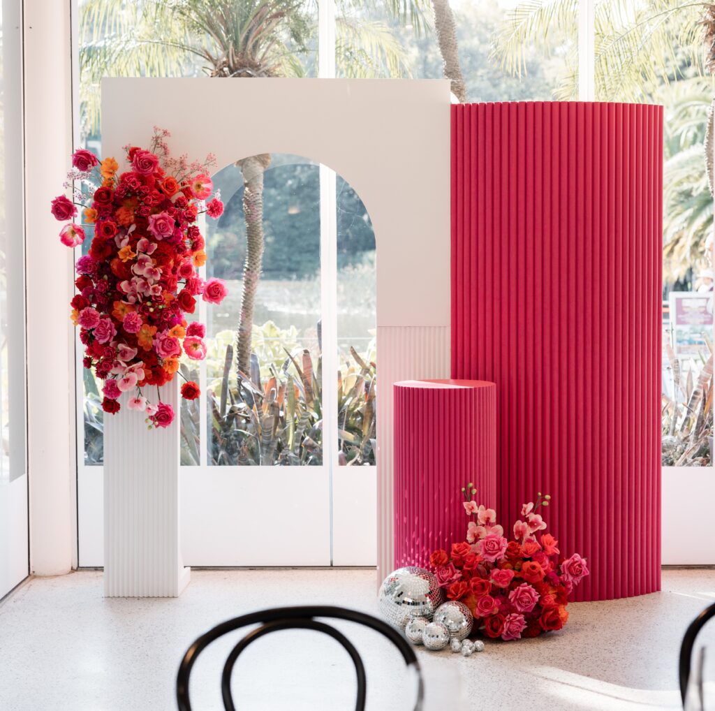 Arbor s And Backdrops Hot Pink And Orange Disco Package A Day To arbor-s-and-backdrops-hot-pink-and-orange-disco-package-a-day-to