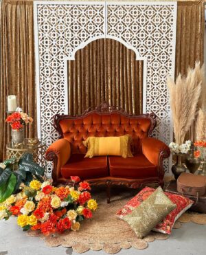 sangeet hire, mendi hire, henna event hire, indian wedding, indian wedding decor, mornington peninsula hire, melbourne event hire, wedding arch, wedding, engagement, henna, mehndi, bridal shower, engagement backdrop, wedding hire melbourne