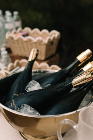 gold ice bucket, wine barrel hire, barrel bar, cocktail table hire, melbourne, event hire, wedding, cocktail table, bar table, stools, engagement, cocktail party, birthday