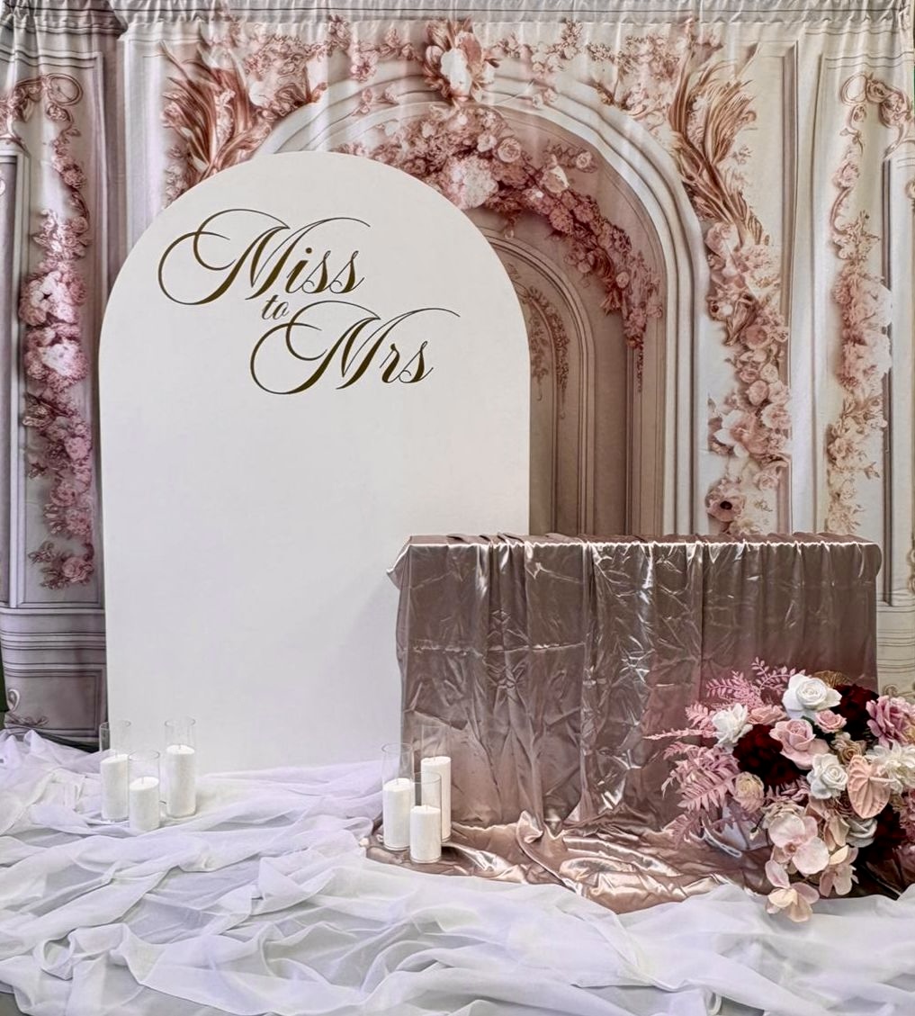 Blush Regency Backdrop II